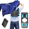 THEKUKU Gilet Peltier con 4 Dispositivi Peltier di Raffreddamento Alti ed Ergonomici Raffreddamento Estivo USB Raffredda fino a Sottile Silenzioso Taglia Unica Adatto Lavoratore Peltier
