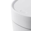 Desktop Trash Can Plastic with Lid Mini Small for Dining Table Desk Home Office for Clutter Storage