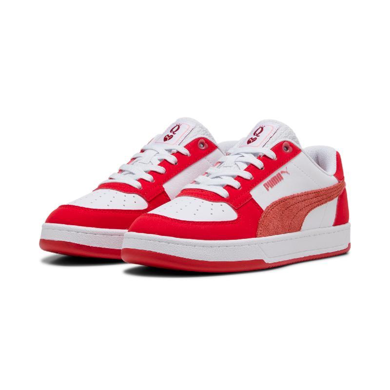 Puma Caven 2.0 Comfortable Versatile Low-Top Sneakers Women Sneakers White Red 401608-02