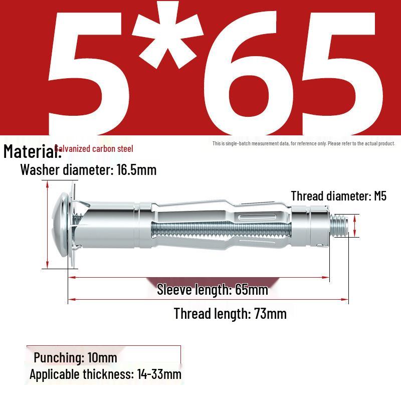 Galvanized Petal Nut Expansion Rivet Screw