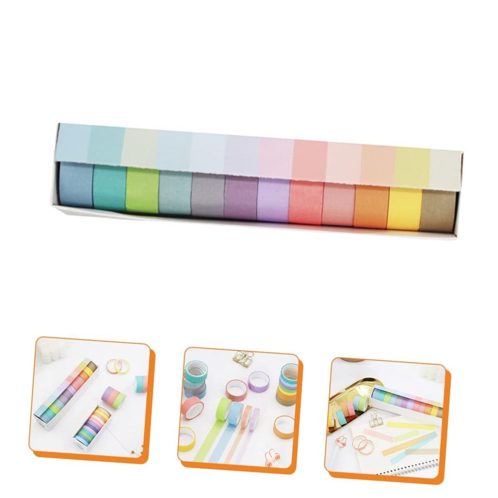 Colorful Washi Tape For Scrapbooking Gift Wrapping, For DIY Journaling And Creative Projects For Adults