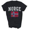 Flaga Norwegii Norwegia Unisex Koszulka Prezent