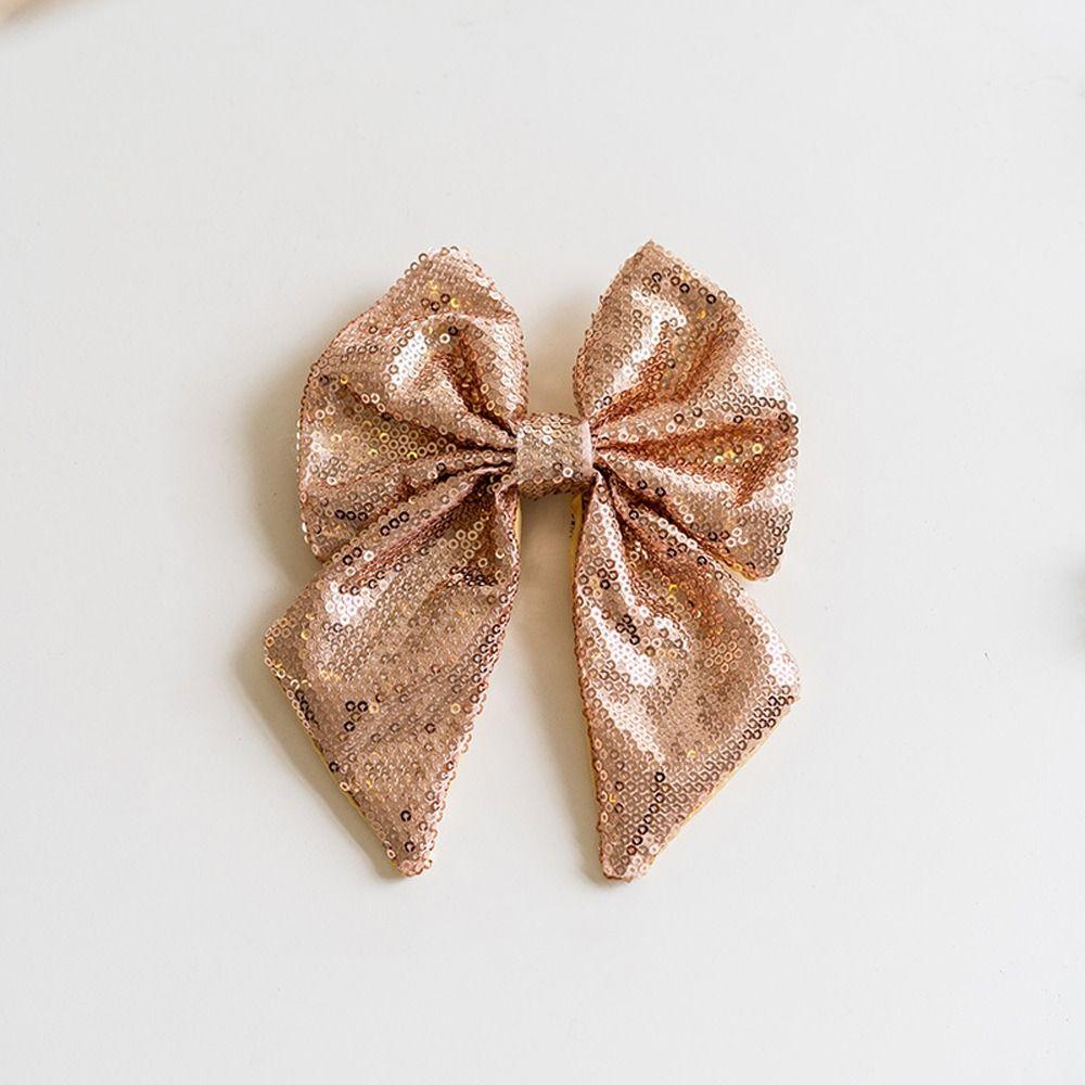 Large Sparkling Glitter Christmas Bow Cartoon DIY Christmas Tree Bowknot Ornaments Rustic Exquisite Merry Christmas Decorations