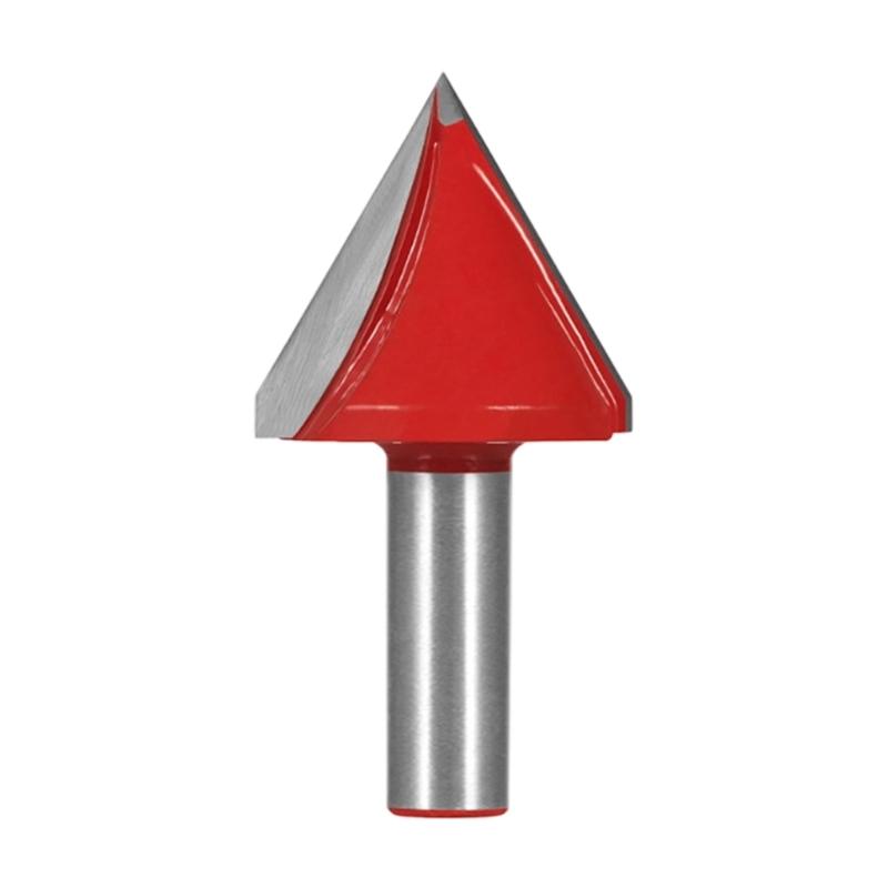 Accuracy Ground Carbides 3D Carving Bit V Shape D Shape Wood Sculpting Tool For Wood Plastic Material Removal