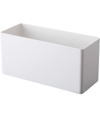 Yamazaki Magnetic Storage X D12 X Small Item Storage with 4850 Basket, White, Approx. W29.5 H14cm, Tower, Hooks,