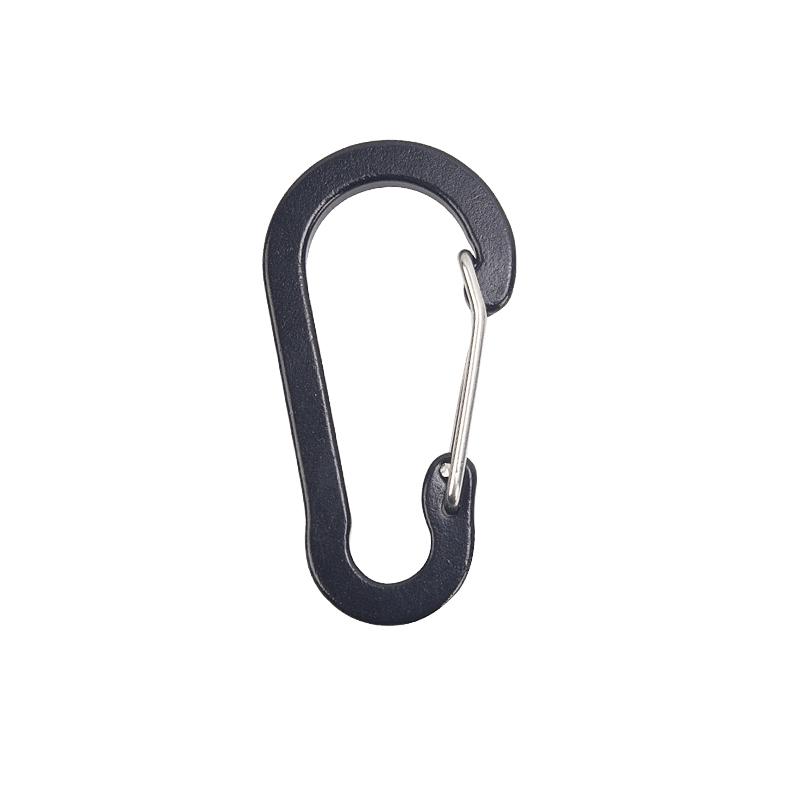1PC Gourd Shape Carabiner Camping Gadget Water Bottle Hanging Buckle Key Chains 10 Color Available Aluminum Alloy Carabiners ZYF