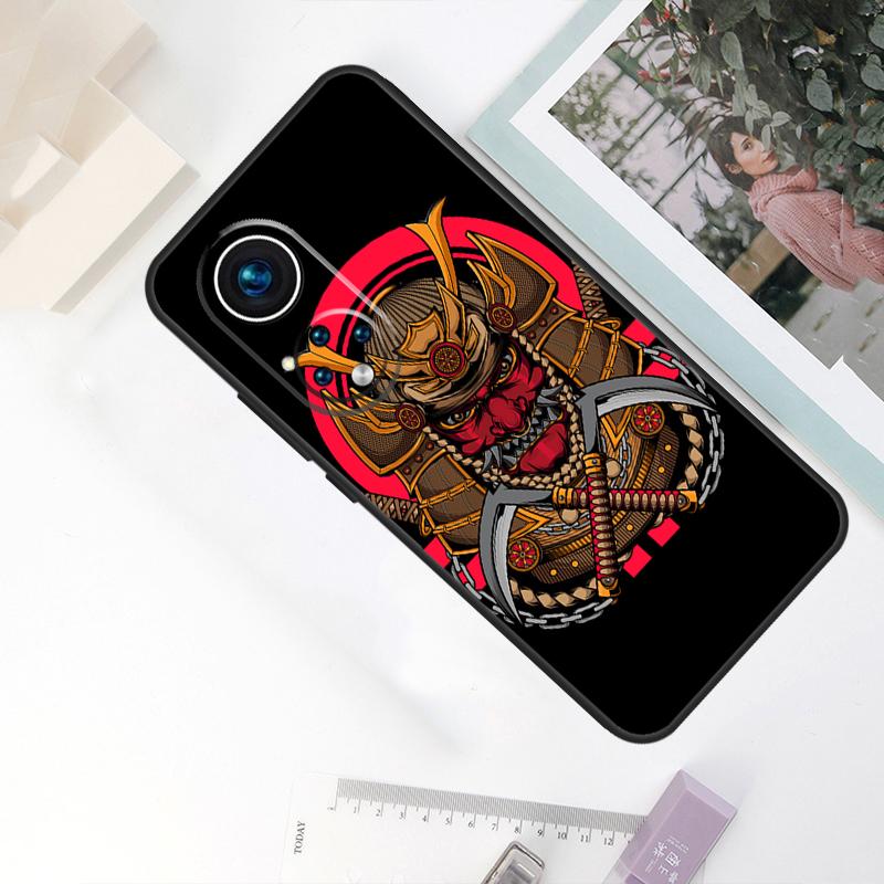 Japanese Samurai Warrior For Honor Magic 7 Lite 6 8 Pro Case For Honor X9d X9a X9b X9c X8c X8b 200 400 50 70 90 Win RT