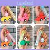 Cartoon Animal Friction Cars Keychain Charming Gifts For All Ages**