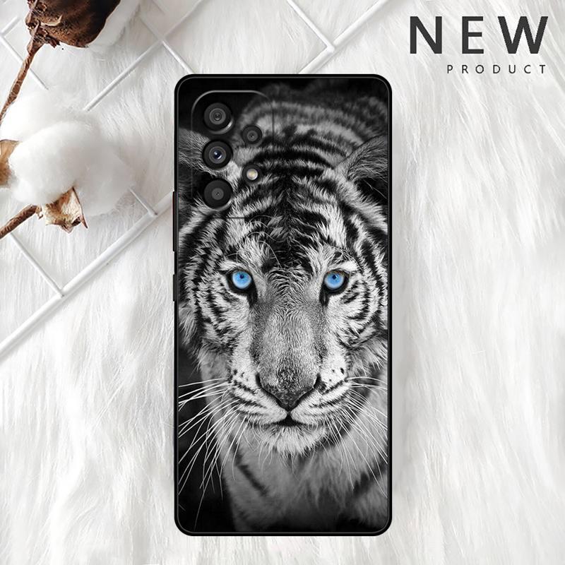 Wolf Löwe Tier Hülle Für Samsung Galaxy A54 A52 A14 5G A53 A12 A13 A71 A23 A34 A33 A21s Handyhülle