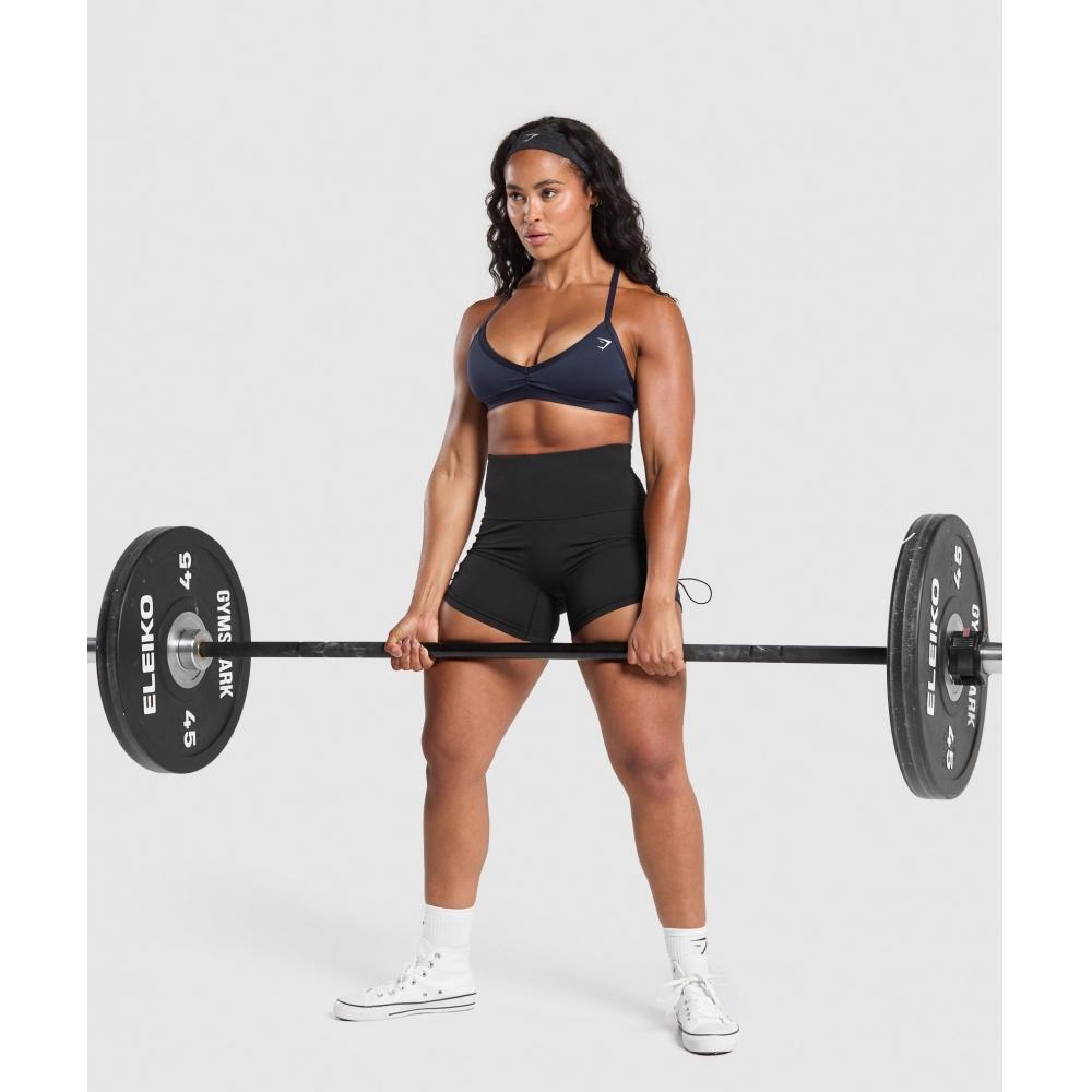 Gymshark Minimal Sports Bra Heavy Blue B3a2j Uctn