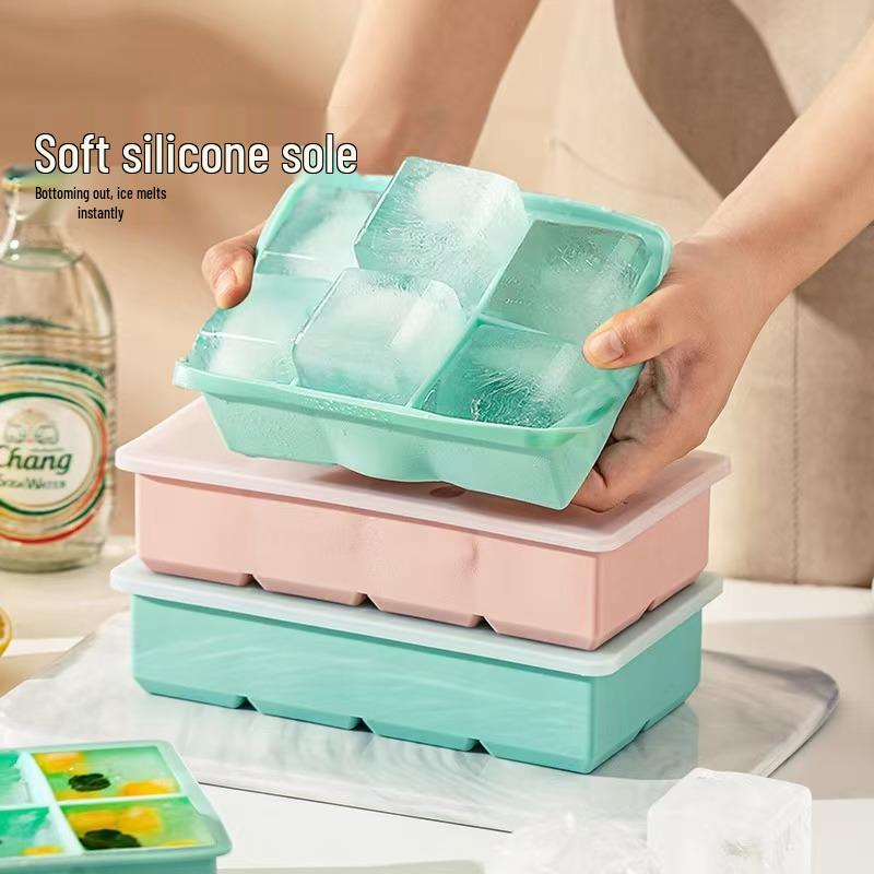 Commercial Food-Grade Silicone Ice Ball and Cube Mold