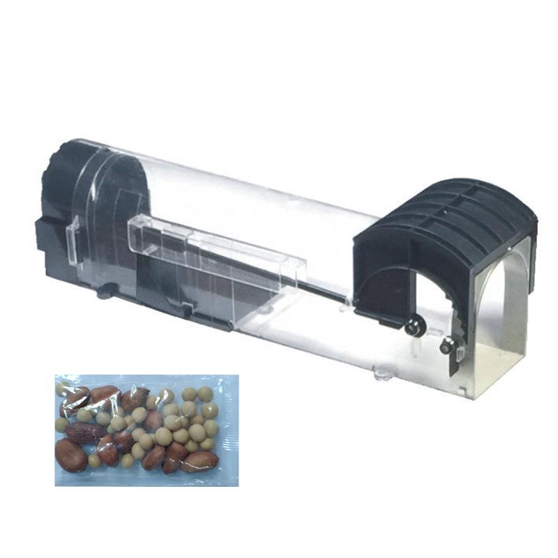 Clear Plastic Rodent Bait Station & Mouse Trap