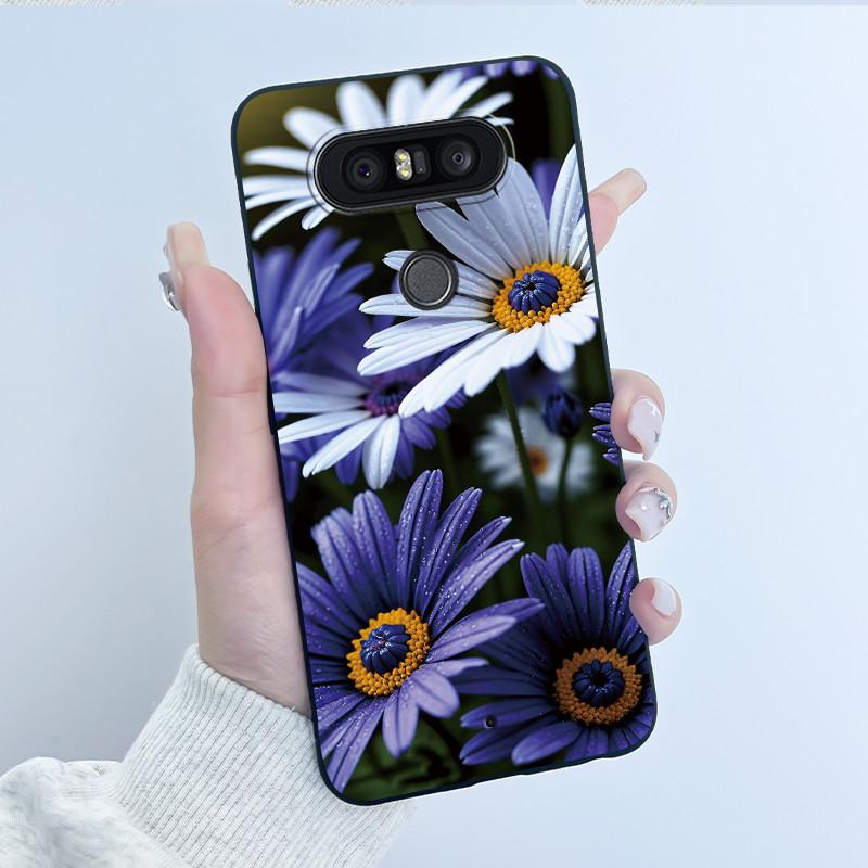 Casing For LG Q8 (2017) Luxury Dragon Cute Cool Boys Girls Black Matte Soft Silicone Phone Case Back Cover Protective TPU Shell