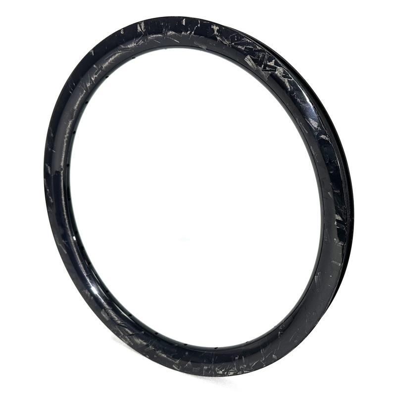 20 Inch Pro BMX Carbon Rims Clincher 30mm Depth 406 Bicycle Rims 30mm External Width Disc Brake 28H ud glossy