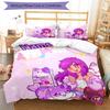 Set Biancheria da Letto Aphmau Personalizzato con Nome (3 Pezzi) Chiusura con Bottoni Include 1 Copripiumone e 2 Federe, Morbido e Confortevole per Tutte le Stagioni.