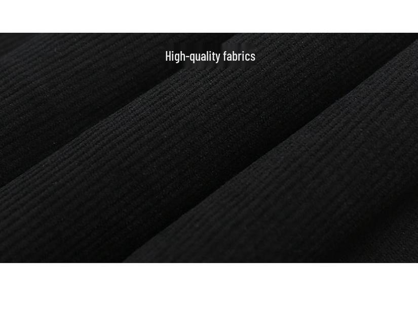 Chic Women's Long Sleeve Top and Skirt Autumn/Winter Two-Piece Set with Edge Design