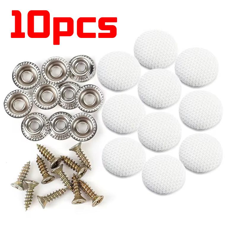 Car Interior Roof Buckles Headliner Ceiling Cloth Fixing Screw Care Fabric Buckle Rivets Retainer Cap Repair Automotive Part