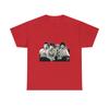 Talking Heads David Byrne Graphic Print Black White Unisex Heavy Cotton T-Shirt