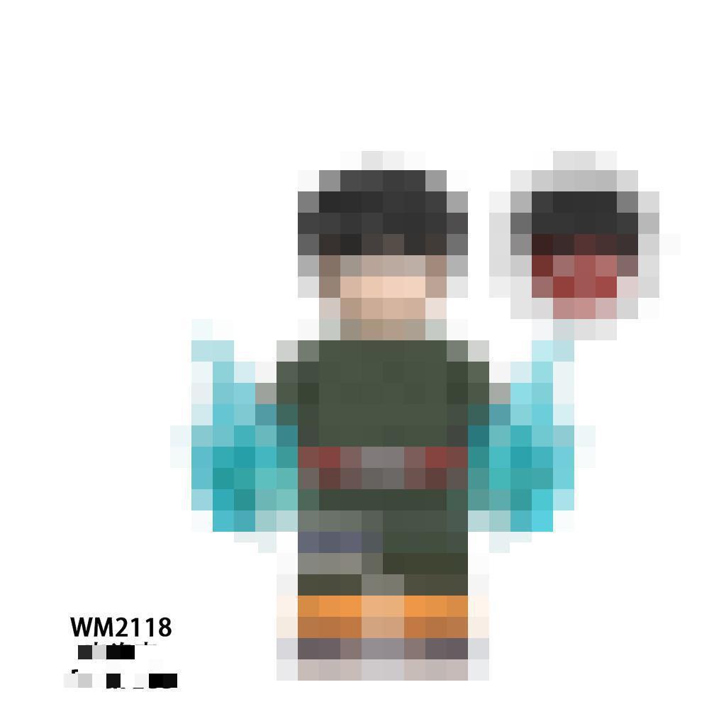 WM6109 Anime Ninja Series Building Block Figures for Kids