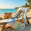 Bluey Customize Your Name Beach Towel Super Soft Microfiber Quickdry Fabric Portable for SwimmingBeachCamping Travel Beach AccessoriesGym