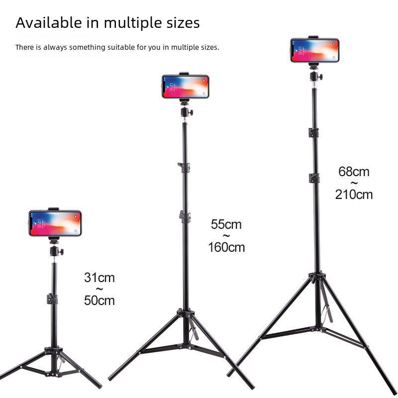 Bluetooth Selfie Floor Tripod for Mobile Phones and Tablets - Ideal for Live Streaming on Douyin and Kuaishou