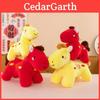 Chinese Zodiac Horse Plush Toy With Pp Cotton Filling For New Year Gift And Collectors