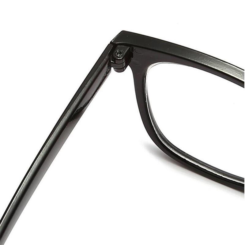 Modische quadratische Brille mit großem Rahmen für Kurzsichtigkeit Damen Kunststoffgläser Student Vintage Myopie Brille Fertig 0 -1,0 -1,5 Bis -6,0