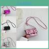 Trendy Minimalist Mini Bag 2024 New Summer Fashion Pu Small Box Handbag With Magnetic Lock And Camera Pocket