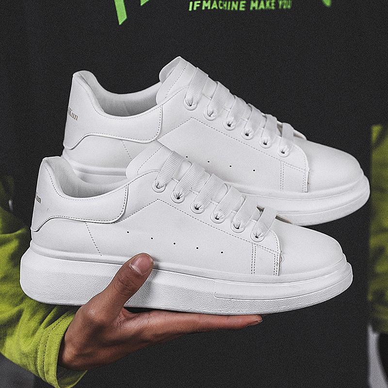 Men's and Women's Shoes, Korean Style Trendy Versatile Shoes, Thick Soled Casual Height Increasing Board Shoes