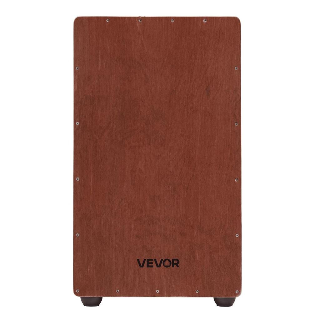 Large Cajon Box Drum Birch Wood Percussion Instrument with Snare Wires