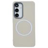 For Samsung Galaxy S25/S24 Phone Cases Leather Texture TPU Back Cover Support Wireless Charging