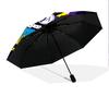 1 PC Automatic Folding Umbrella - Royal Sporting Club Anderlecht Pattern, Portable & Foldable Design with 8 Ribs, Christmas Birthday Gifts