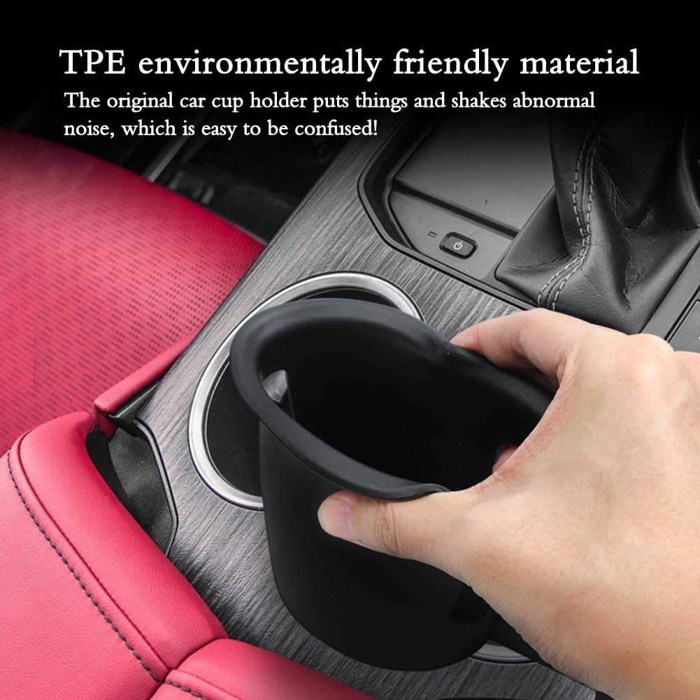 Toyota Land Cruiser 300 Series LC300 Exclusive Drink Holder Center Console Storage Box TPE Console Tray Interior Parts Accessories