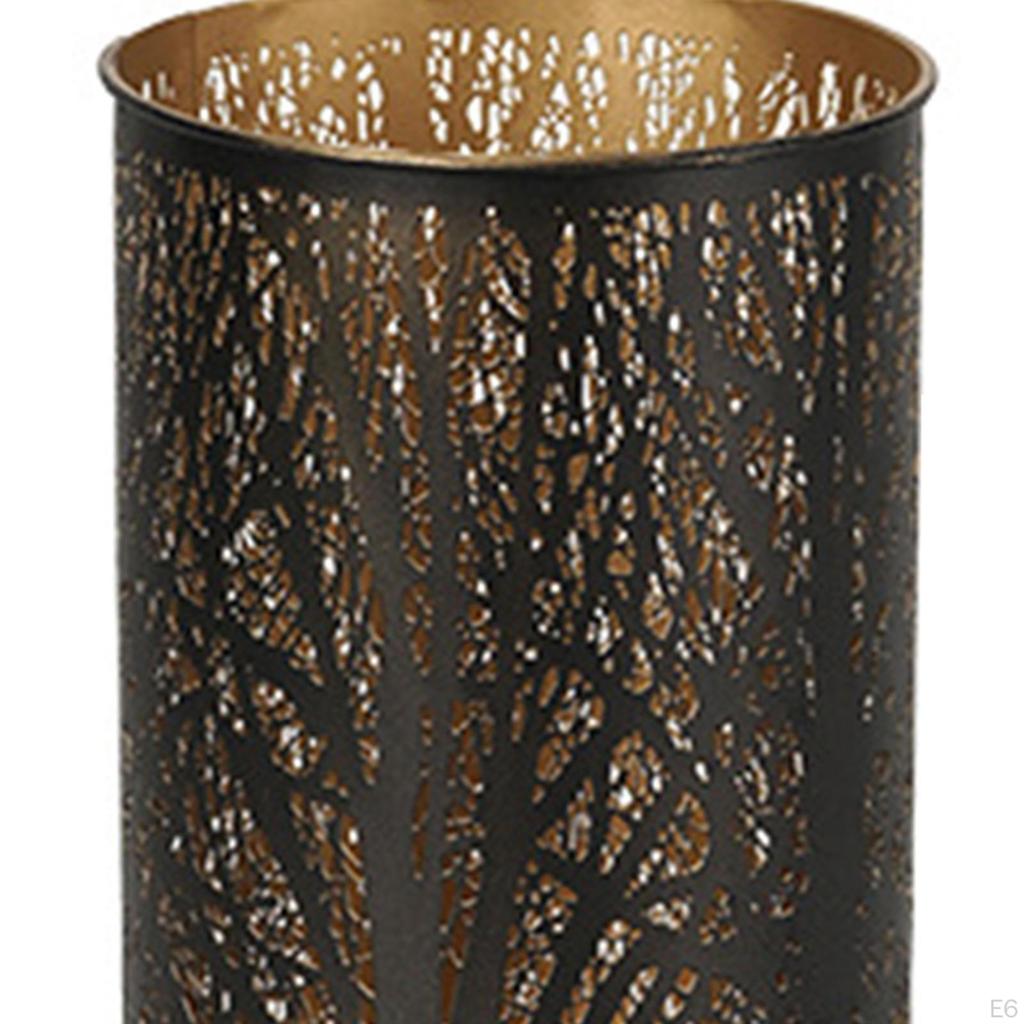 Lysestake Stativ Metall Lysestake Dekorativ Blomsterpotte Dekorasjon