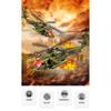 1/64 Black Hawk Helicopter Alloy Model with Display Stand & Gift Box Packaging Realistic Sound & Light Features Perfect for Display