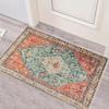 Leaves Printed Door Mat Ethnic Style Non-slip Kitchen Rug Laundry Room Entrance Floor Carpet Home Outdoor Decor Entryway Doormat