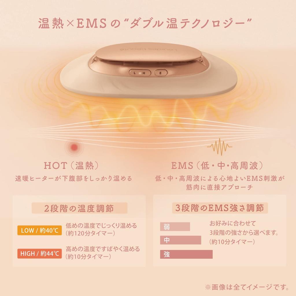 Atex Heater Femtech Lourdes Beaute Fem-on Tech Warming Plate EMS Nude Pink AX-FRL914pk
