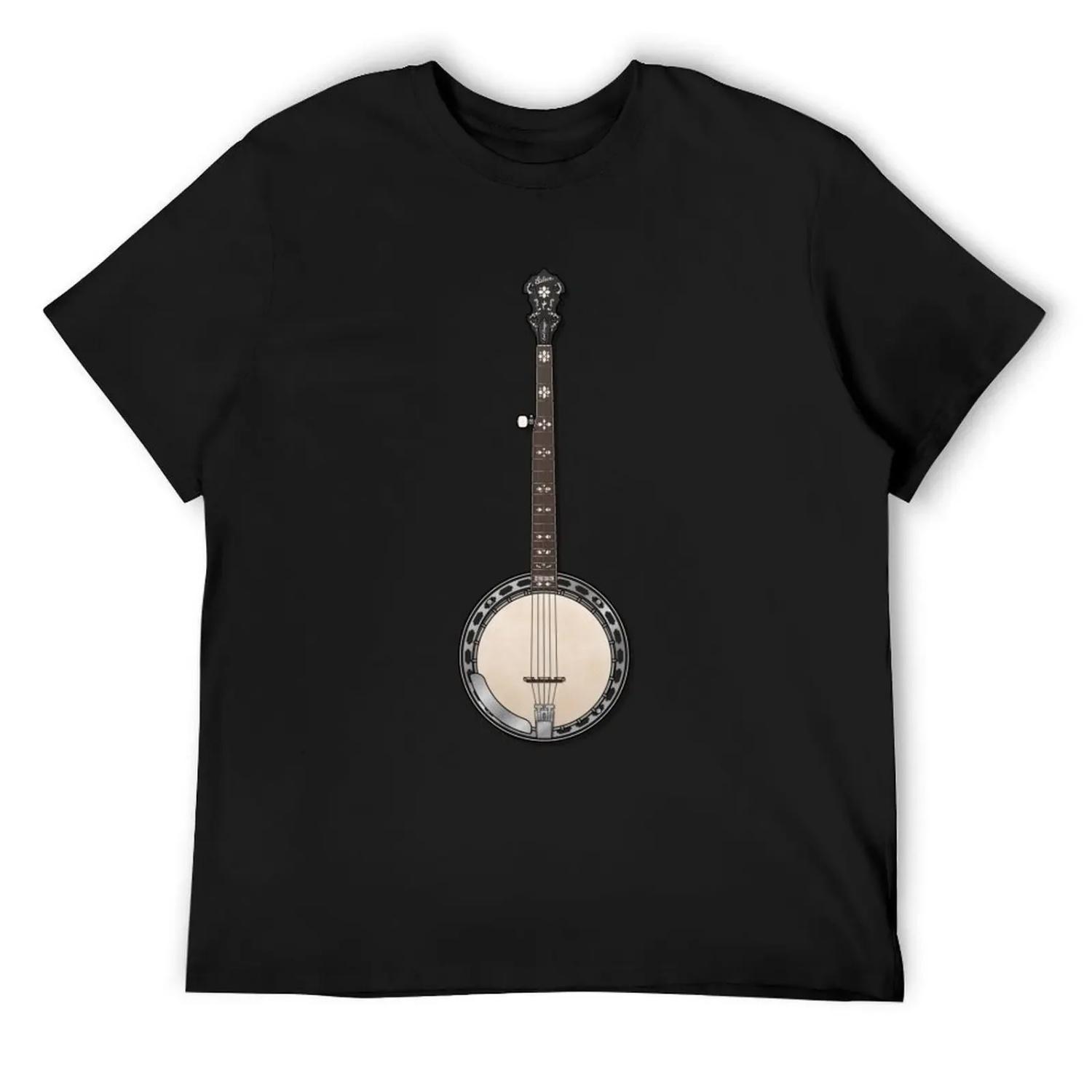 

Gibson Mastertone 5-String Banjo T-Shirt T-shirts oversize custom shirt graphic t shirt vintage mens t shirt graphic S разноцветный