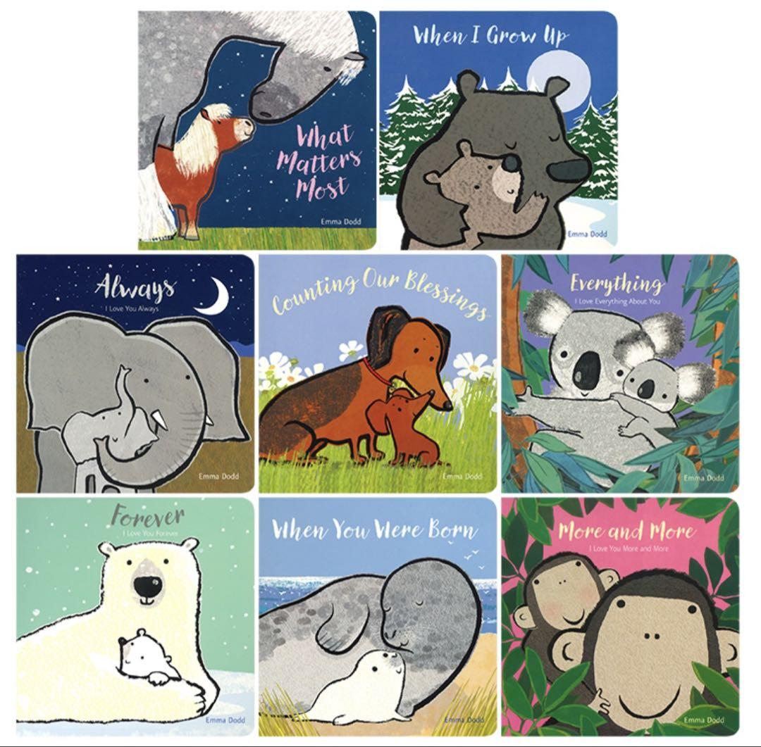 

[USED] Baby Animal Emma Dodd English Introduction English Picture Book 8 Books