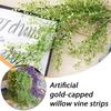 80cm Artificial Admiralty Willow Wall Hanging Plant Fake Willow Vine Garland Greenery Rattan For Home Garden Balcony Decora K3Q3