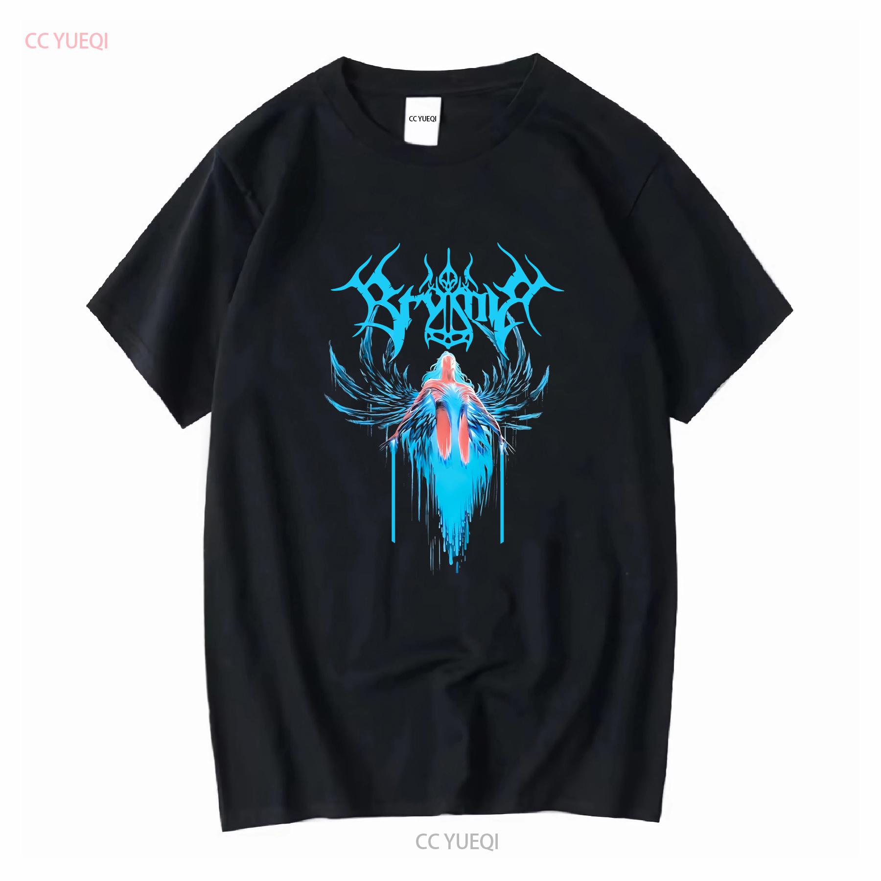 SELTENES Brymir Metal Band T-Shirt Ensiferum Wintersun Equilibrium Kalmah Insomnium L vintage Gewaschen Weich Streetwear Lässig 3XL