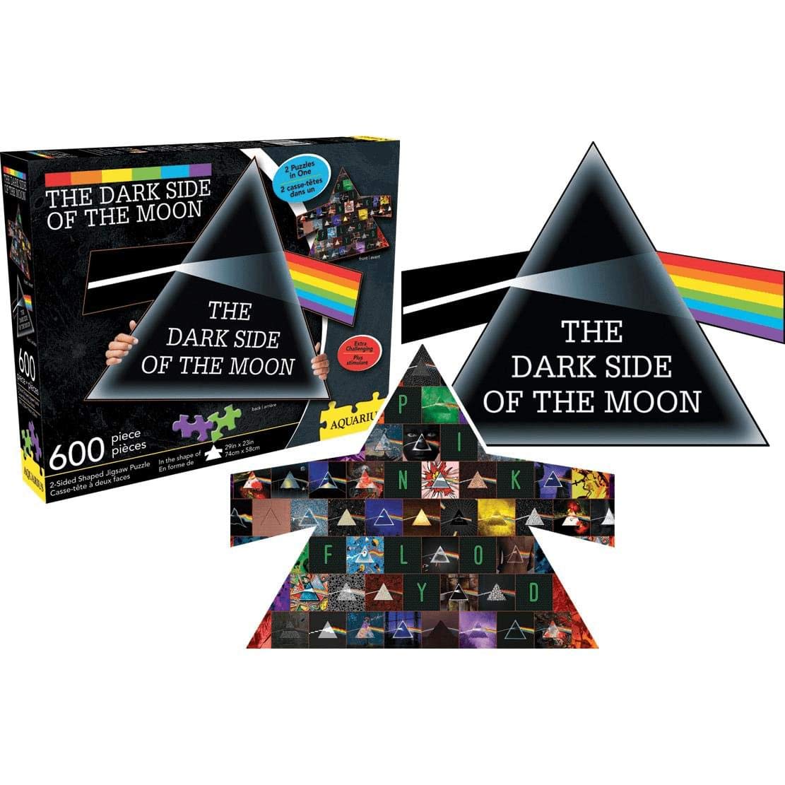 

Pink Floyd Dark Side 600 шт. Двусторонняя фигурная головоломка