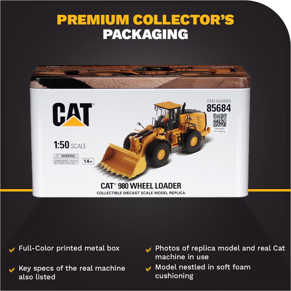 Caterpillar CAT 980XE Wheel Loader 1/50