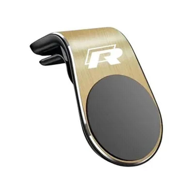 

2026 Hot For Volkswagen VW Metal Magnetic Car Mobile Phone Holder for Volkswagen VW Rline GTI Polo Golf Touareg Passat Tiguan Je