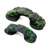 Decorative Turtle Climbing Ramp Resin Turtle Basking Platform Pet Turtle Platform  Landscaping