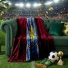 Football Villa Design Throws Blanket Flannel Blankets Plush for Couch Bed Gifts for Men Women Travel picnic blanket Christmas fan gifts