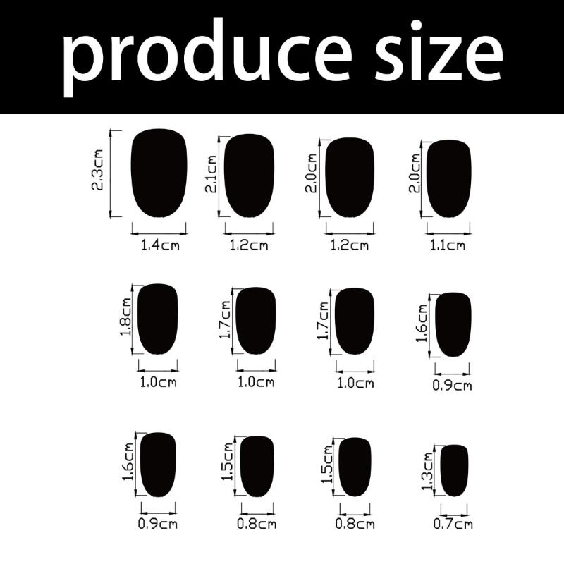 24Pcs Gradient Design Press On Nail with Glittering Sequins Heart Easy Application for Parties Valentine's Day