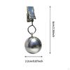 4 Pieces Curtain Weights Pendants Heavy Duty Decoration Hangers Drapery for Table Cover