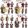 Jucărie Figurină Soldat Antică Cu Material Plastic ABS Set de Piese de Construcție DIY Non-electrică Mărime 4.5cm