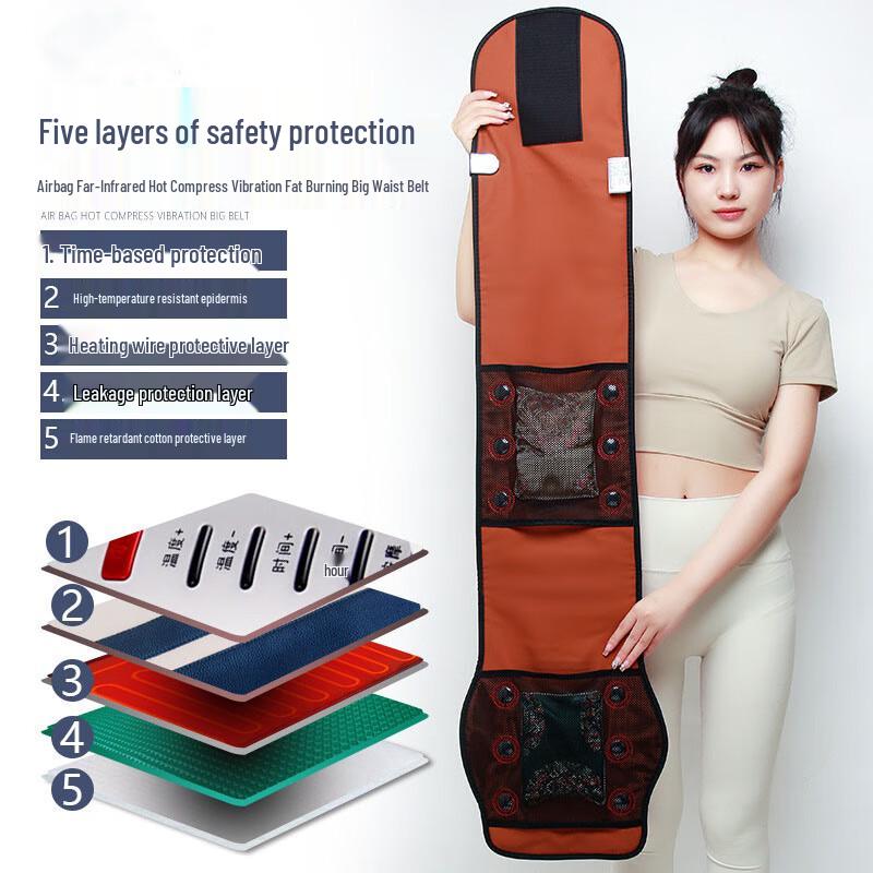 Mussels Magnetic Heating & Vibration Massage Belt